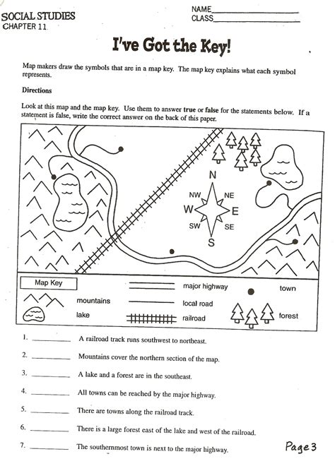 4th grade social studies regional characteristics crossword. Social Studies Worksheets First Grade Free Printable ...