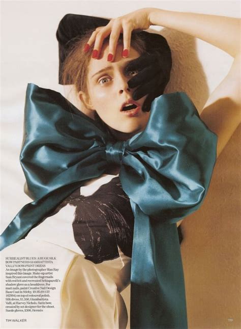 fashion editorial of coco rocha by tim walker for vogue uk