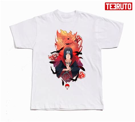 Itachi Uchiha Character In Anime Naruto Unisex T Shirt Teeruto