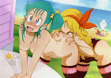 Bulma Lunch Muten Roushi And Lunch Dragon Ball And More Drawn By