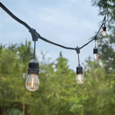 Outdoor Flicker Flame String Light Bulbs Outdoor Lighting Ideas