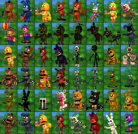 How To Make A Fnaf World Character Bxeau