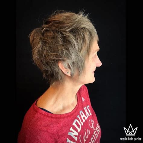 Textured Razored Pixie Over 50 Womens Haircuts Haircut For Women