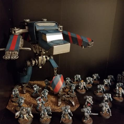 My 11 Plasticardlego Warhound Titan Is Now Painted And Complete