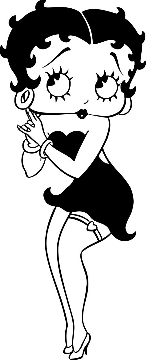Pin By Brooke 🤪 On Betty Boop Black Betty Boop Betty Boop Tattoos Betty Boop