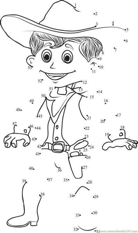 These printable connect the dots puzzles are a little different than the previous worksheets. Download or print Smart Cowboy dot to dot printable ...