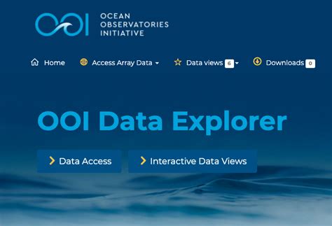 Opportunity To Preview Data Explorer 11 Ocean Observatories Initiative