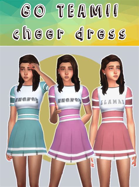 Sims 4 Maxis Match Cheerleader Cc All Free Fandomspot