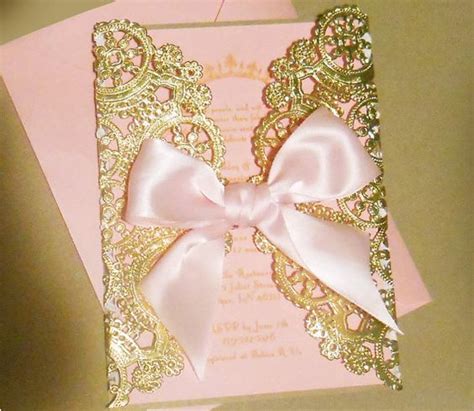 We'll review the issue and make a decision about a partial or a full refund. Laser Cut Pink & Gold Princess Themed Baby by ...
