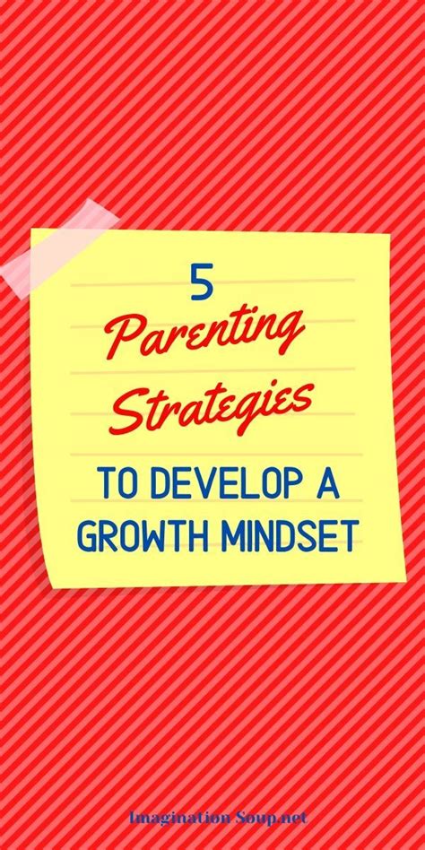 5 Parenting Strategies To Develop A Growth Mindset Growth Mindset
