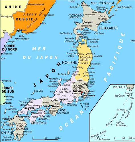 September 2011 Regional City Maps Of Japan