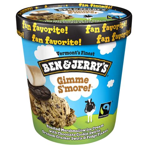 save on ben and jerry s ice cream gimme s more order online delivery giant
