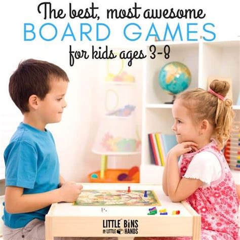 15 Best Board Games For 4 Year Olds Little Bins For Little Hands