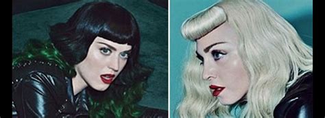Madonna And Katy Perry Cover V Magazine Gcn