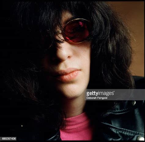 Singer Songwriter Lead Vocalist Of The Ramones Joey Ramone Poses