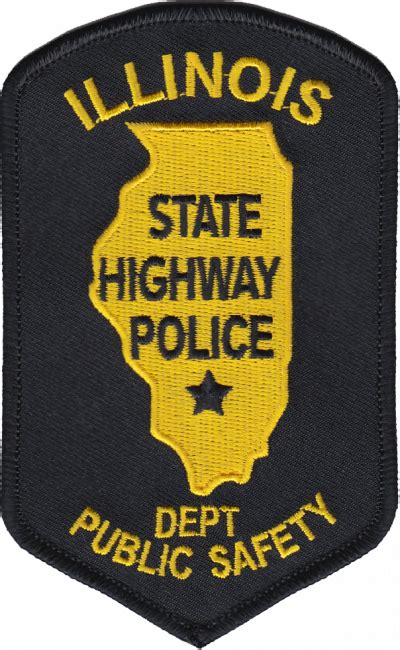 Illinois State Police Patches Chicago Cop Shop