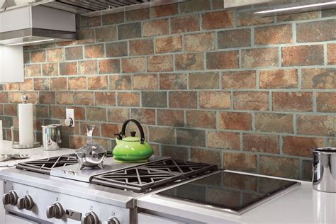 Style Selections Broadmeadow Brick Broadmeadow Brick 4 In X 8 In Glazed