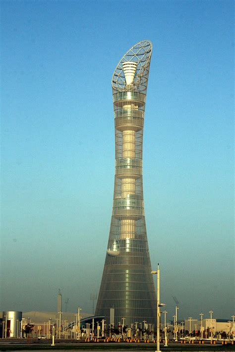 The Doha Torch Aspire Tower They Are Apparently Turning Flickr