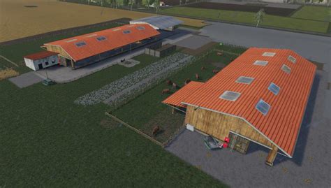 Placeable Cow Pasture Dairy Farm V Ls Farming Simulator