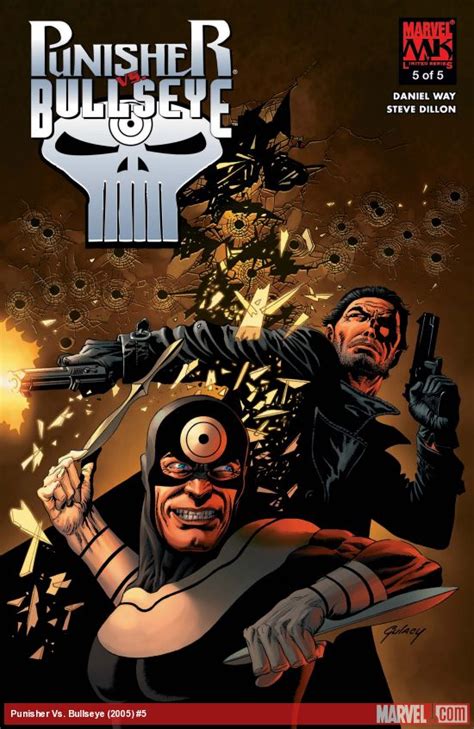 Punisher Vs Bullseye 2005 5 Comic Issues Marvel