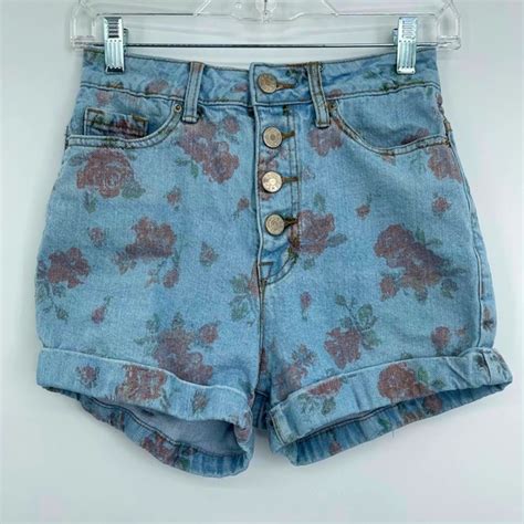 Urban Outfitters Shorts Uo Bdg Super High Rise Foxy Jean Shorts