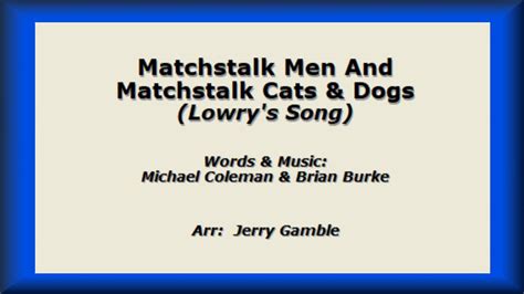 Matchstalk Men And Matchstalk Cats And Dogs Youtube