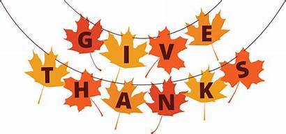Thanksgiving Clipart Banner Thanks Thankful Give Clip