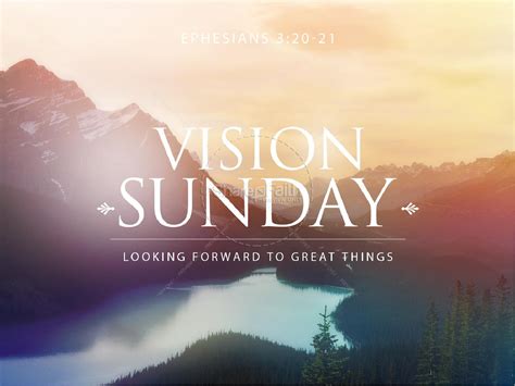 Vision Sunday Christian Powerpoint Powerpoint Sermons