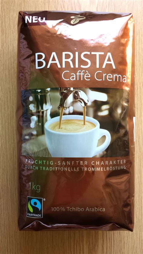 Die neuen Sorten Tchibo Barista Espresso und Caffè Crema im ...