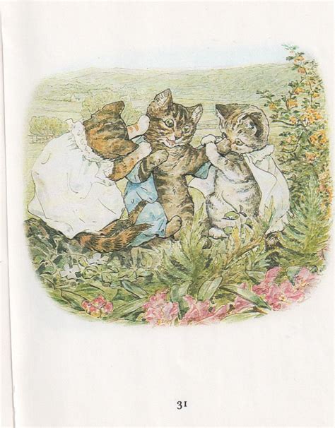 Set Of Beatrix Potter Tale Of Tom Kitten Cat Children Nursery Etsy