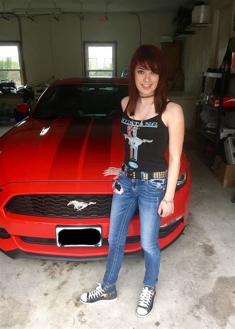 Its Worn • Mustang Girl Monday Hannah Gillin And Her Cherry