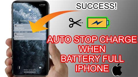 How To Stop Charging Iphone When Battery Full Auto Disconnect Charge