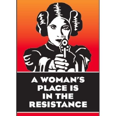 A woman's place is in the resistance quantity. A Woman's Place is in the Resistance