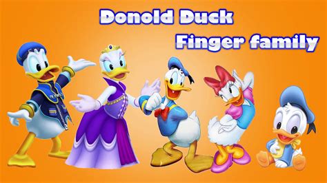 Finger Family | Donald Duck Finger Family | Finger Family Songs | Finger Family Parody - video ...
