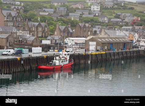 Scotland Orkney Islands Mainland Capital City Of Stromness Port