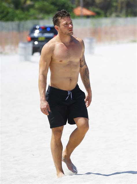 Ryan Phillippe Showed Off His Shirtless Body In Miami On Monday This