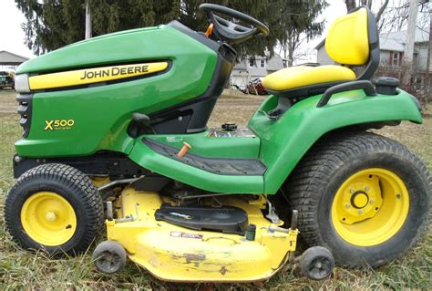Used John Deere X500 Ride On Mower For Sale Ronmowers