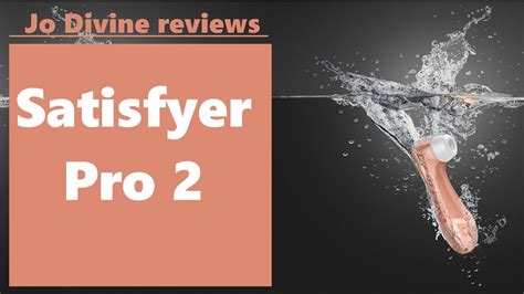 Satisfyer Pro Video Review By Jo Divine YouTube
