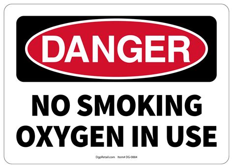 No Smoking Oxygen In Use Sign Printable Printable Word Searches