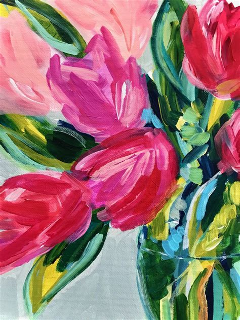 Acrylic painting flowers easy flower painting acrylic painting for beginners acrylic painting canvas flower drawing painting lessons painting crafts. Learn how to paint tulips with acrylic paint on canvas for ...