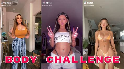 Best Of Hot Tiktok Body Challenge April Bodychallenge Body Youtube