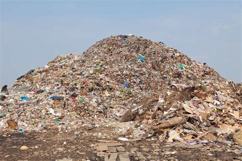 Mountain Of Garbage Stock Image Colourbox