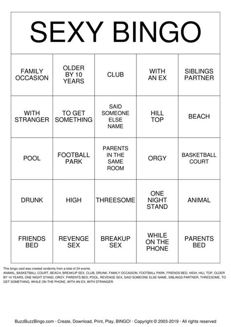 free printable and virtual bingo cards bingo cards to print free hot sex picture