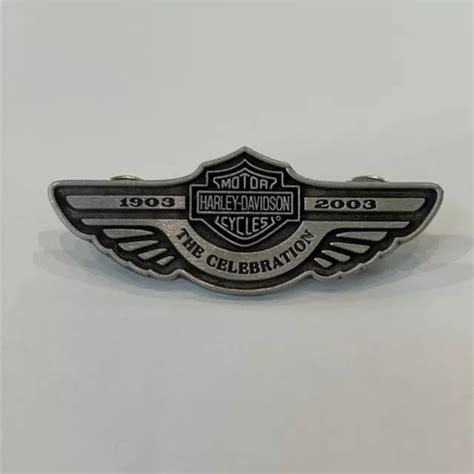 Harley Davidson 100th Anniversary Limited Edition Pin 9900 Picclick