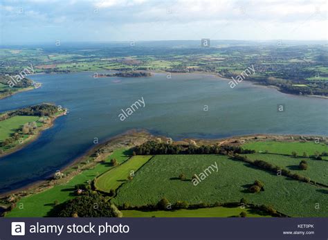 View Of Chew Valley Lake A Large Reservoir In Somerset That Stock