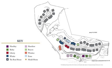 the hinckley floor plans the village at bailey s pond