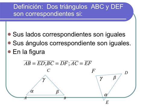 Congruencias Y Semejanza De Figuras Planas