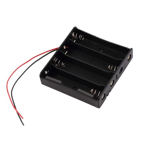 1pcs 418650 Battery Case Battery Holder Clip 4x18650 Battery Box With