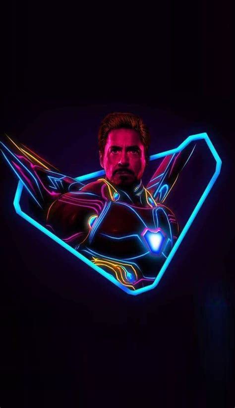 Marvel Neon Los Mejores Wallpapers Para Tu Celular Spiderman Thanos