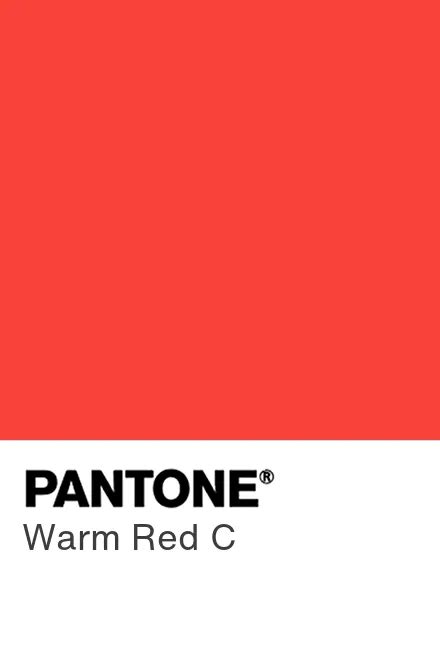 Pantone Usa Pantone Warm Red C Find A Pantone Color Quick